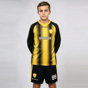 GoalFury kids' football goalkeeper shirt