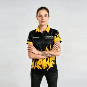 Targen women's darts polo shirt
