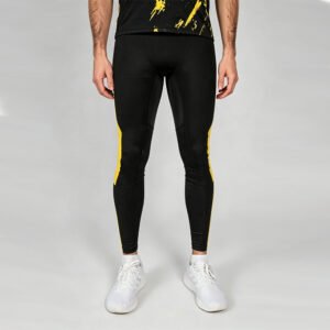 Stretch men's fitness leggings
