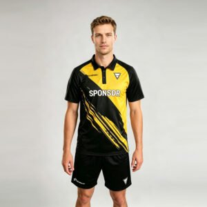Rally men's badminton polo shirt