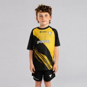 Aero kids' badminton jersey