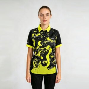 Alley women's bowling polo shirt