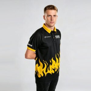 Targen men's darts polo shirt